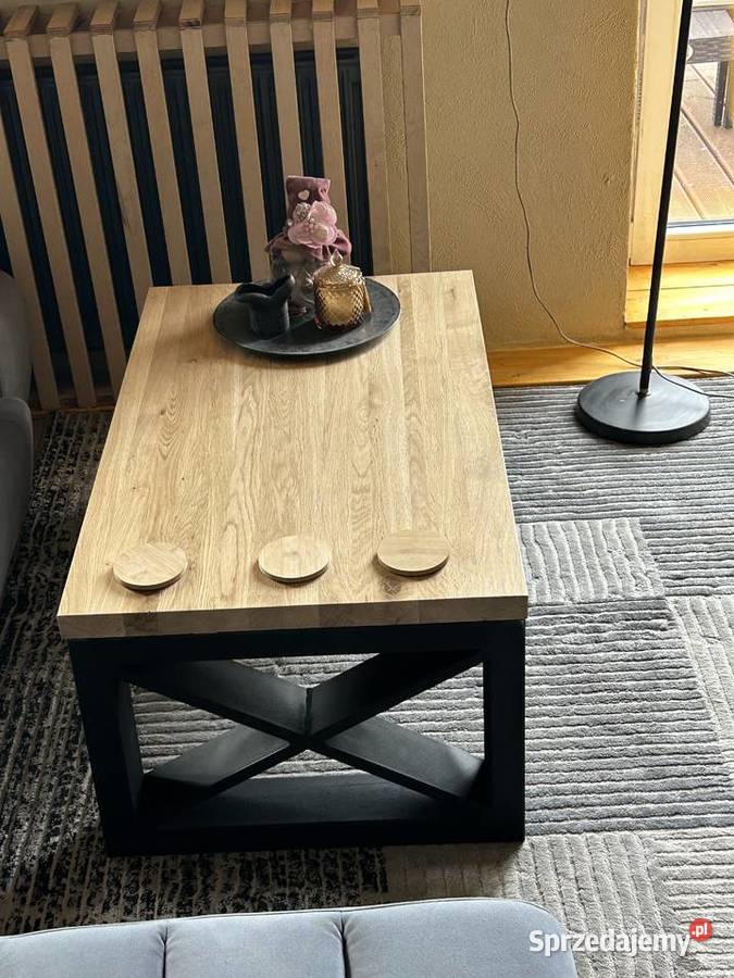 Stolik kawowy debowy loft Warszawa