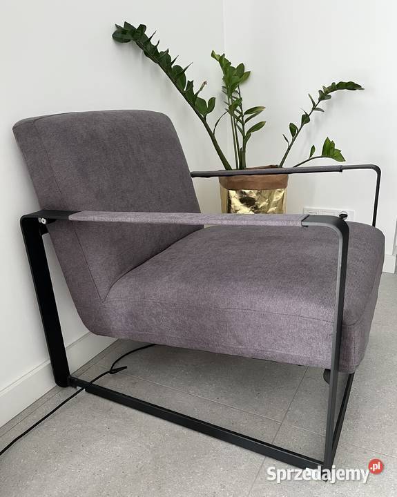 Fotel Cubo Ideal Furniture metalowy loft Warszawa