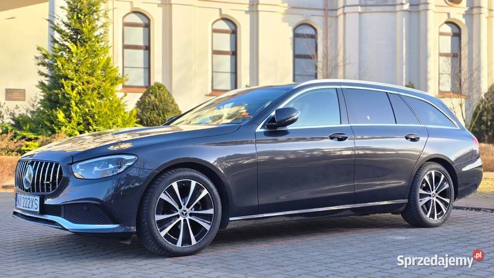 Mercedes E class W213 2022r20 diesel 194 4 Matic 55800km Motoryzacja mazowieckie Warszawa