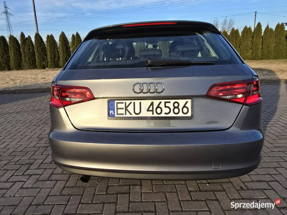 Audi A3 Sportback 12Turbo Benz Rok produkcji 2015 Kutno