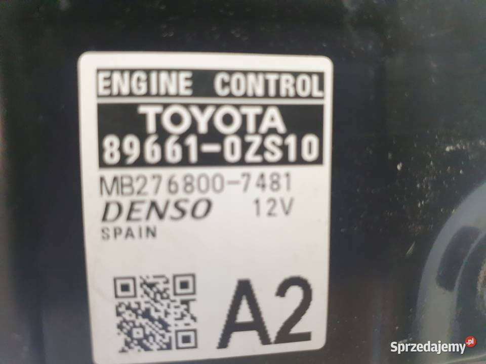 Toyota Corolla XII E21 18 H STEROWNIK SILNIKA lubelskie Janów