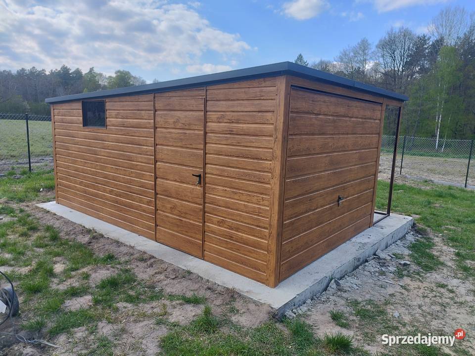 Garaż Blaszany 6x6 4x5 3x5 6x5 OCYNK Wzmocniony dolnośląskie Wrocław