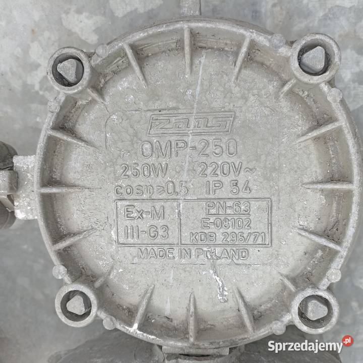 Przemysłowe lampy LOFT Zaos OMP250 duże Szczecin