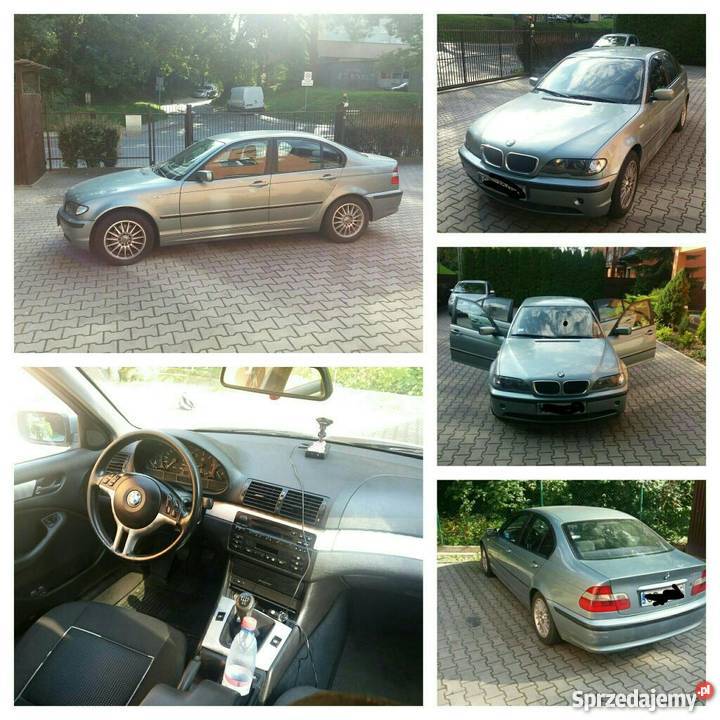 BMW E46 200203 polift Ważne opłaty idealny Seria 3 Kraków