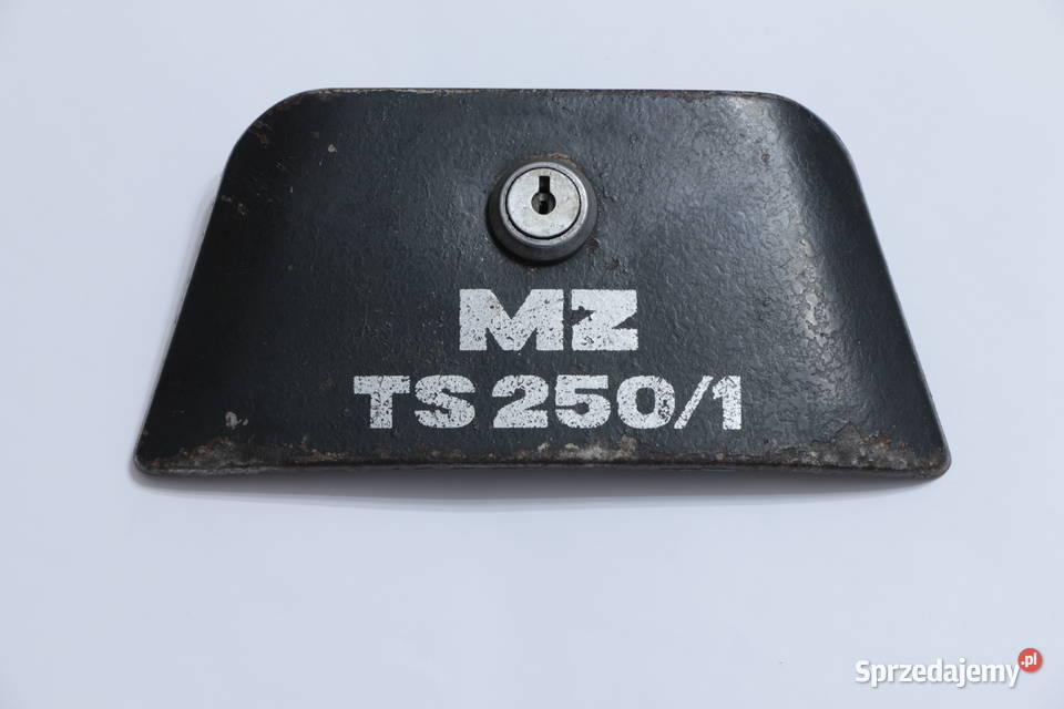 MZ TS 2501 pokrywka siedzenia oryginalna DDR mazowieckie Bieżuń