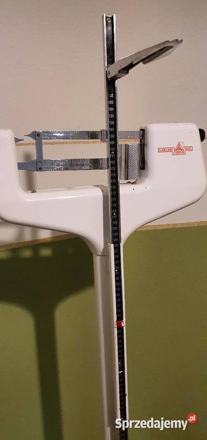 Sprzedam metalową wage lekarskąObbiór własnyWaga Olsztyn sprzedam