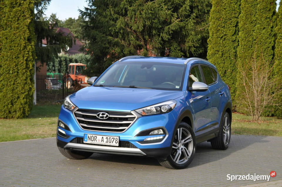 Hyundai Tucson 16T17799LedNaviKameraRelingWelurI kurtyny powietrzne Tucson mazowieckie