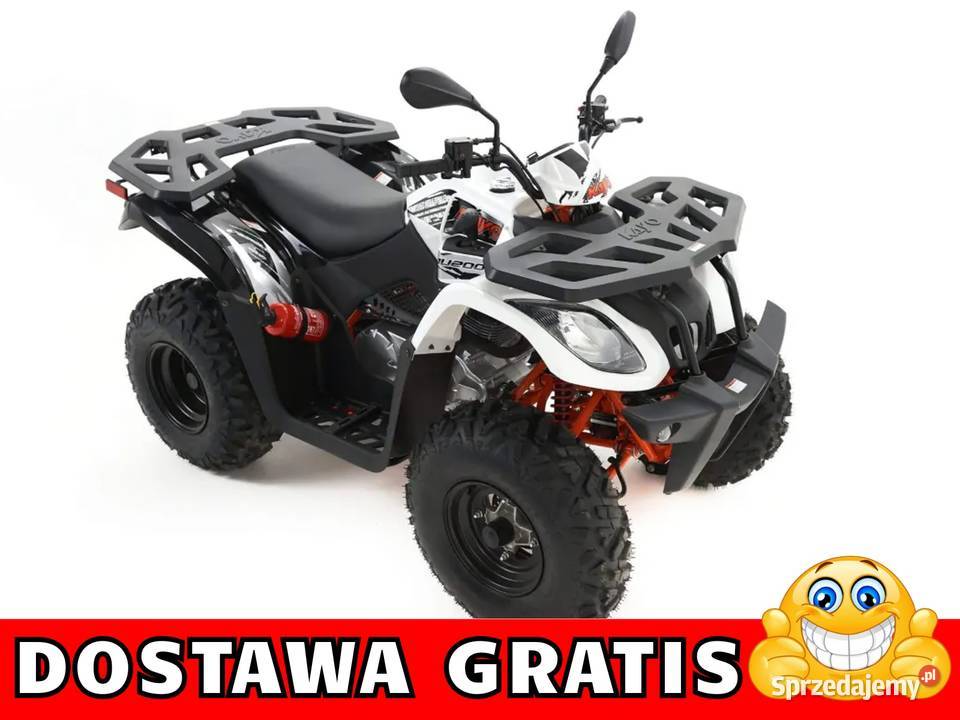 Dostawa Quad KAYO AU200 Homologacja Mocny Ciechanów