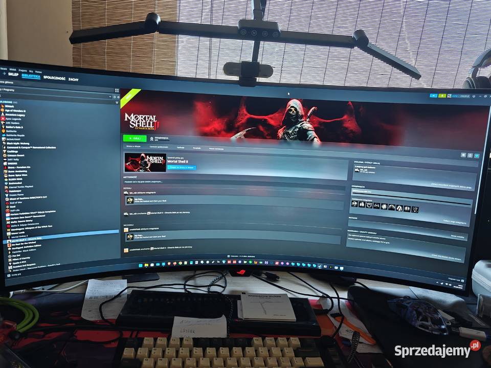 ASUS ROG Swift PG39WCDM OLED 39 219 Gdańsk sprzedam