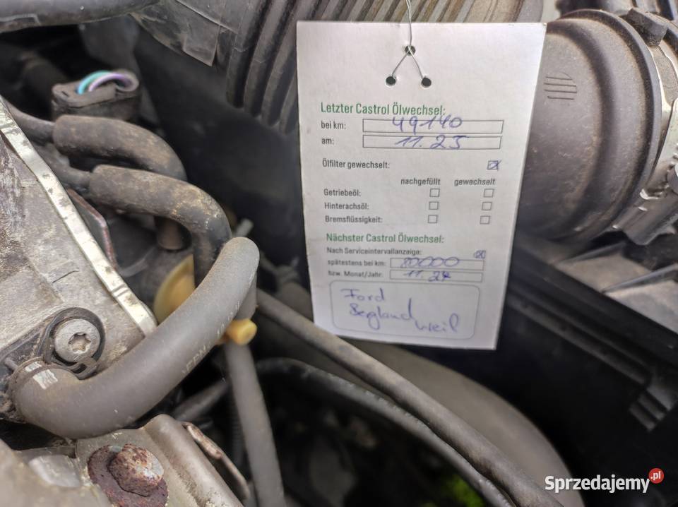 Ford B mały przebieg udokumentowany 54001km dolnośląskie Karpacz