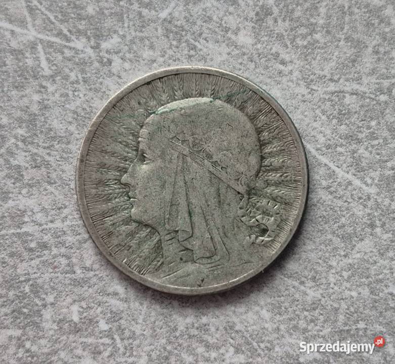 22 POLSKA II RP srebro 2 Złote 1933 r MW łódzkie Wola Kruszyńska