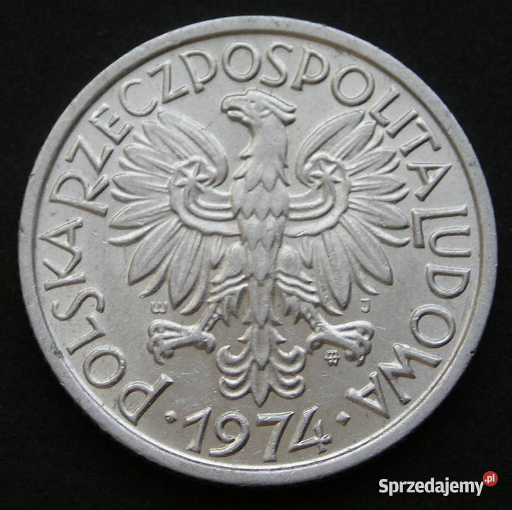 POLSKA 2 ZŁOTE 1974 STAN 2