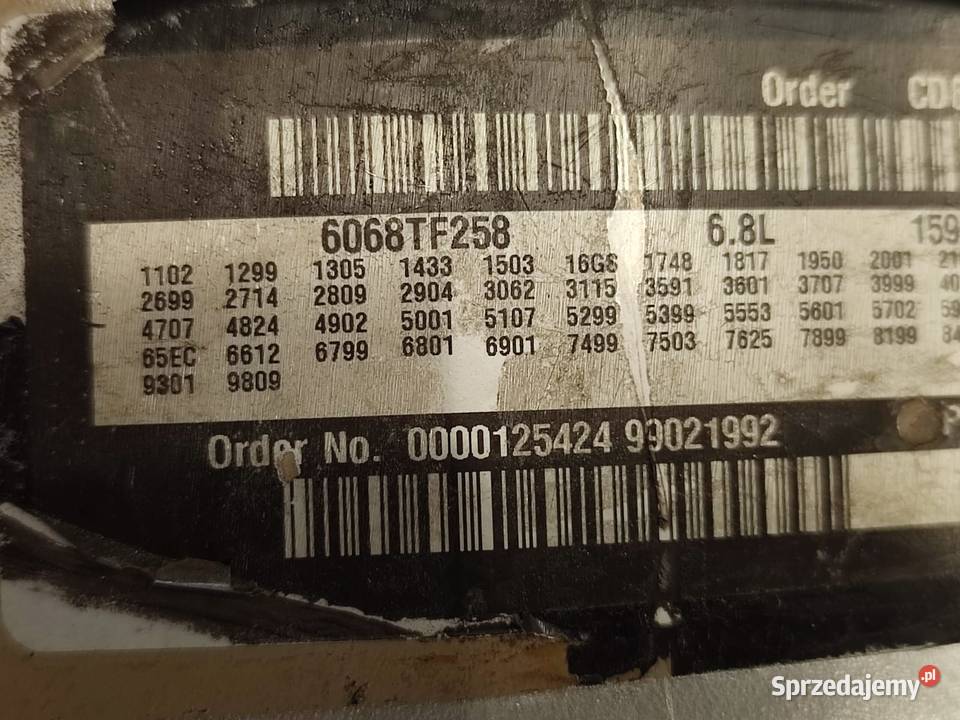 John Deere 6810 PowerTech 68 l 6068TF258 Wilkowo