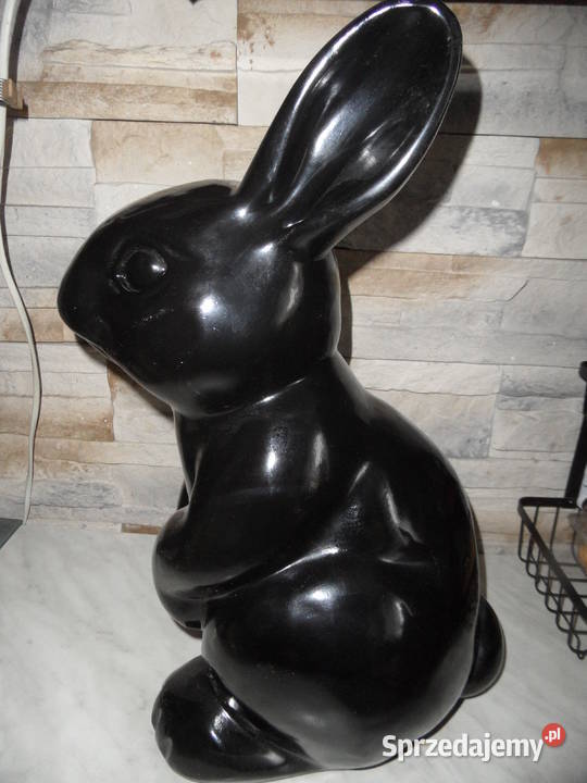 Zając duży Stary Browar połysk czarny Poznań