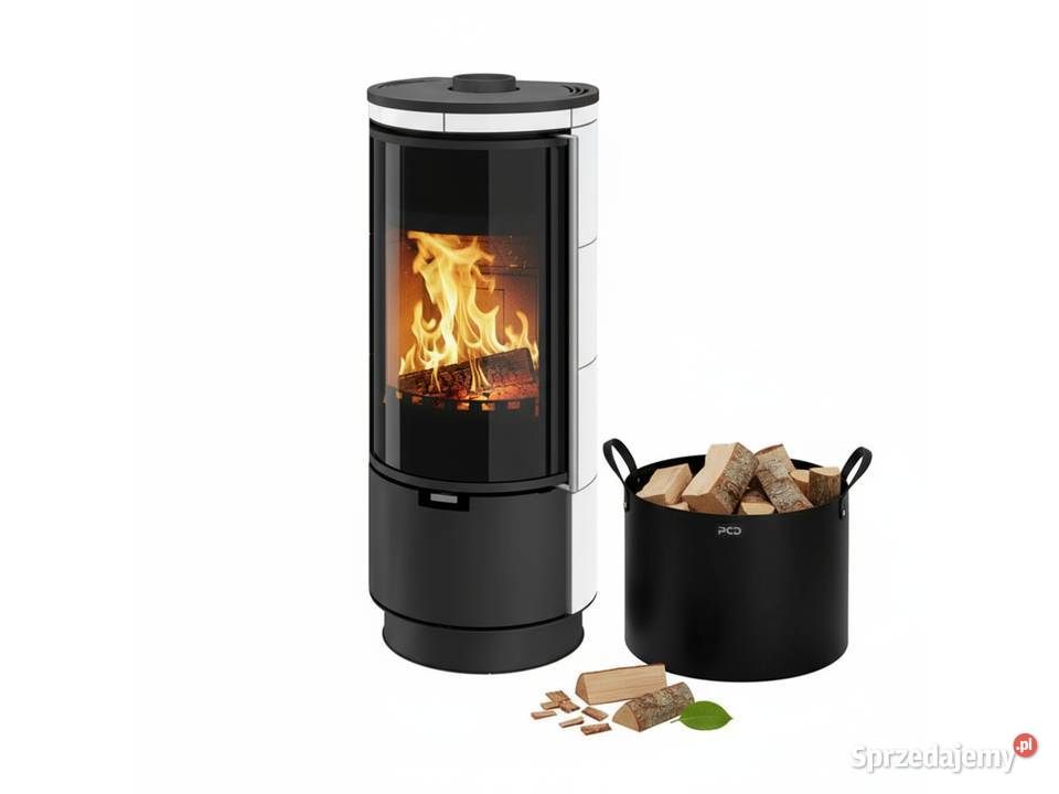 Piec piecyk kominek na drewno THORMA Andorra 7kw Piersno