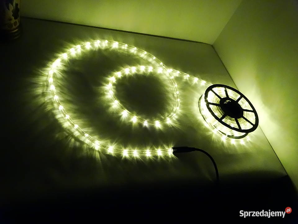 LED wąż świetlny Melinera 10 m biały IP44