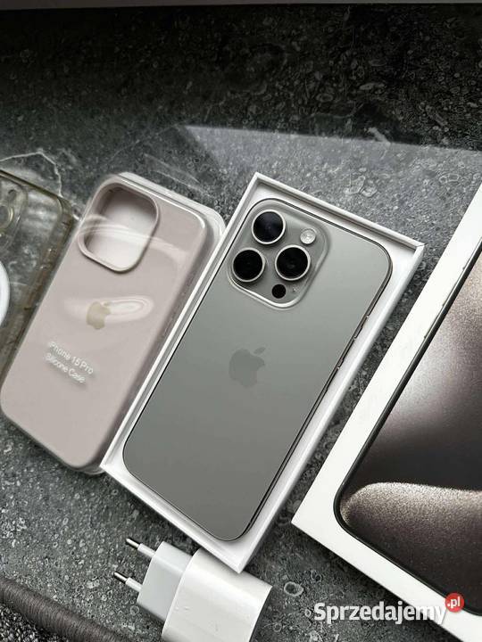 iPhone 15 Pro Naturalny Tytan Apple / iPhone sprzedam