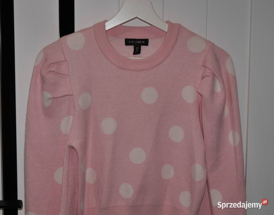 Qed London fajny sweterek bufki 34 XS Swetry i golfy Wrocław