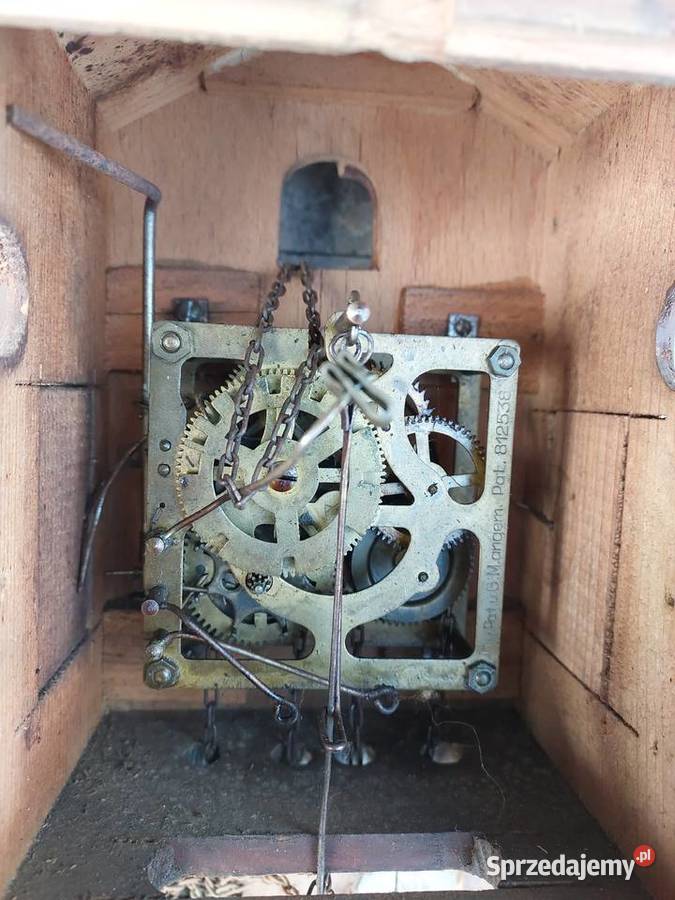 99 stary zegar kukułka szwarcwald Div Pat u GM Tczew