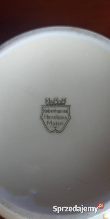 Cukiernica K P M Kjobenhavns Porcellains Maleri pomorskie