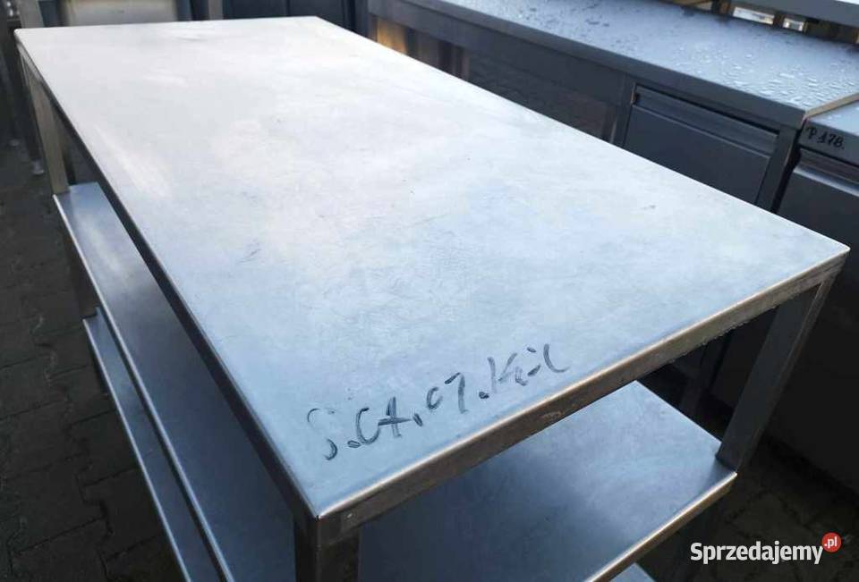 Stół gastronomiczny z półkami 1206085 Ostrów Wielkopolski