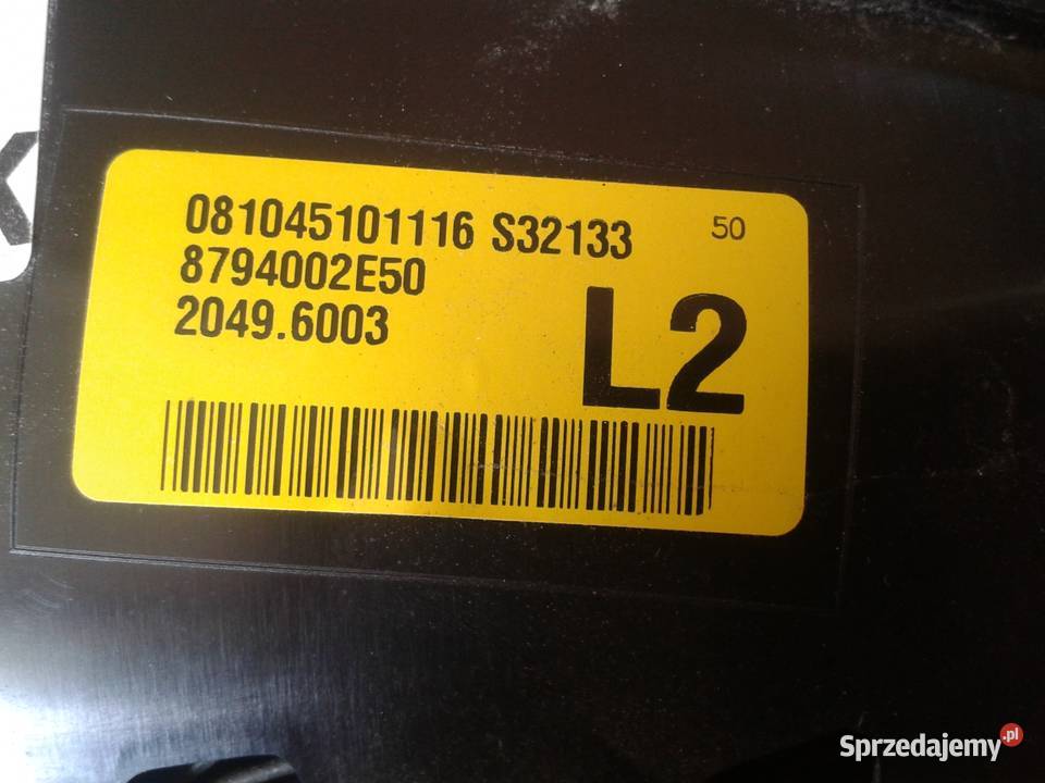 Lusterko lewe 9pn składane Auris Toyota