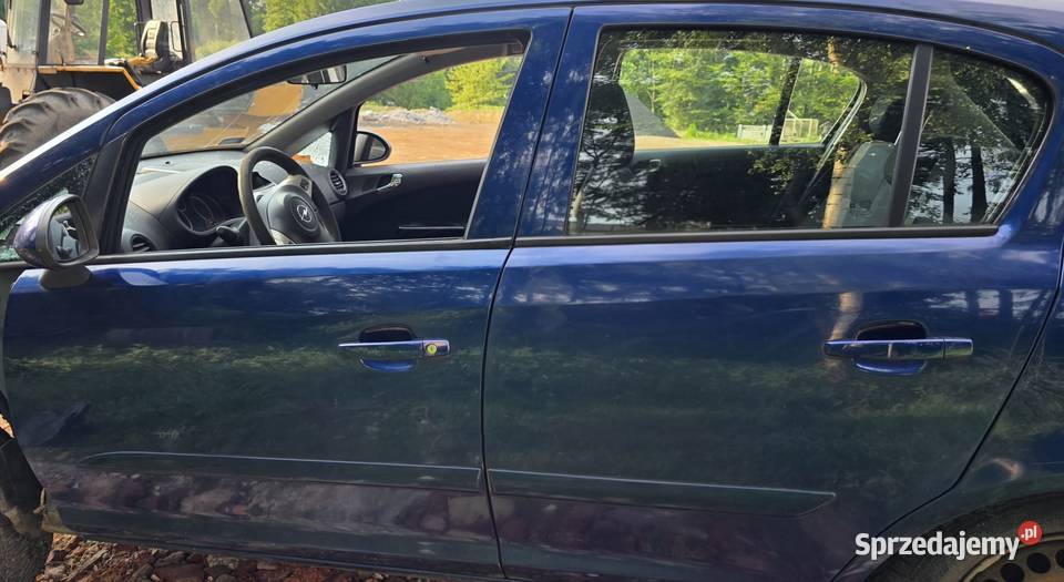 Drzwi KOMPLETNE Opel Corsa D 5 D drzwi Lewe Tychy