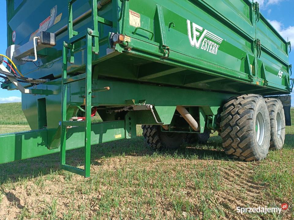 Przyczepa Western 14 ton 2018 igła nieuszkodzony Przyczepy rolnicze sprzedam