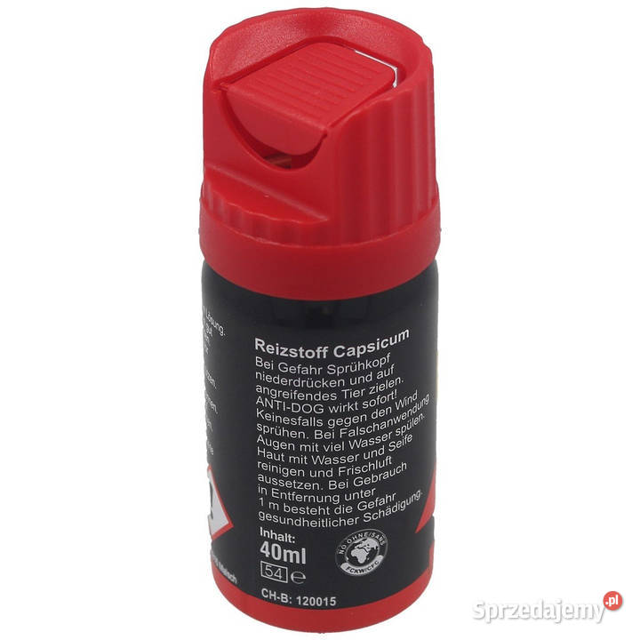 Gaz pieprzowy KKS ProTect AntiDog Red 1mln SHU Pozostałe Maciejowice