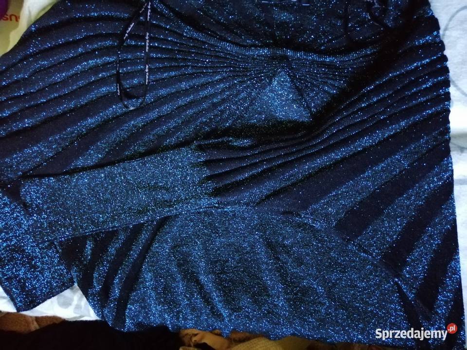 ORSAY wiskozowy Sweterek sweter z metaliczną Leszno