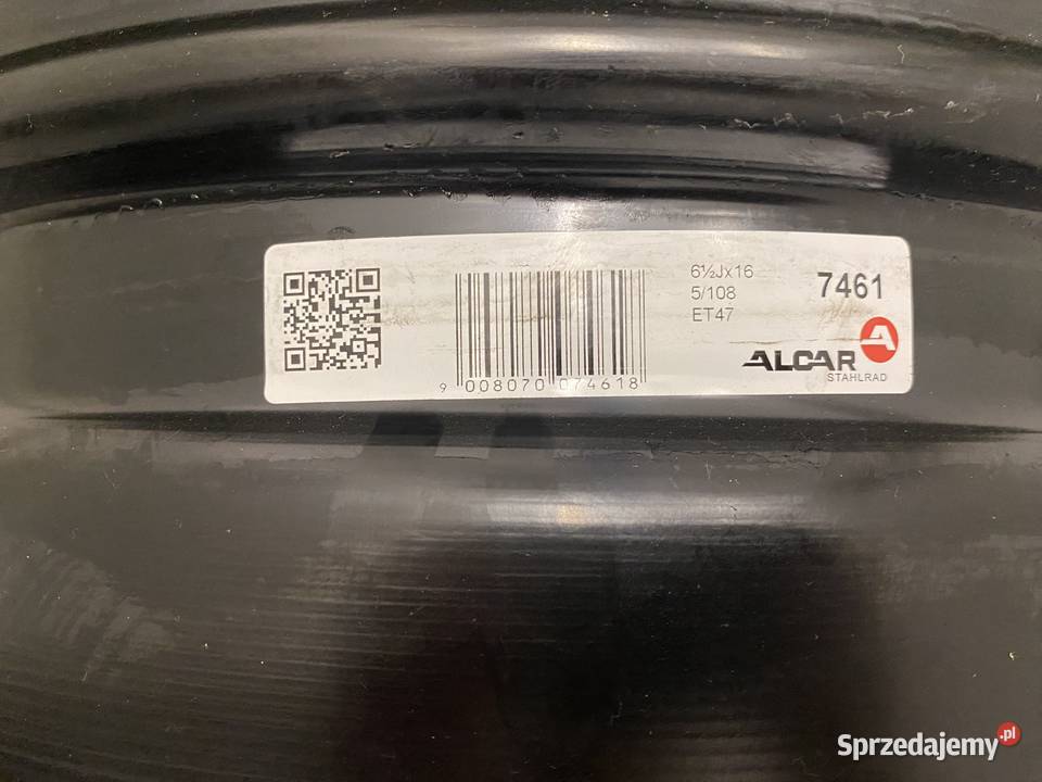 Felgi stalowe citroen c4 Picasso Średnica 16" dolnośląskie Wrocław
