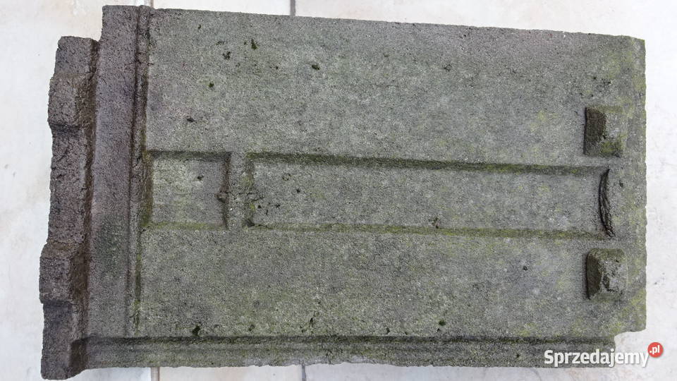 Dachówka betonowa cementowa stara powojenna 38 x Dąbie