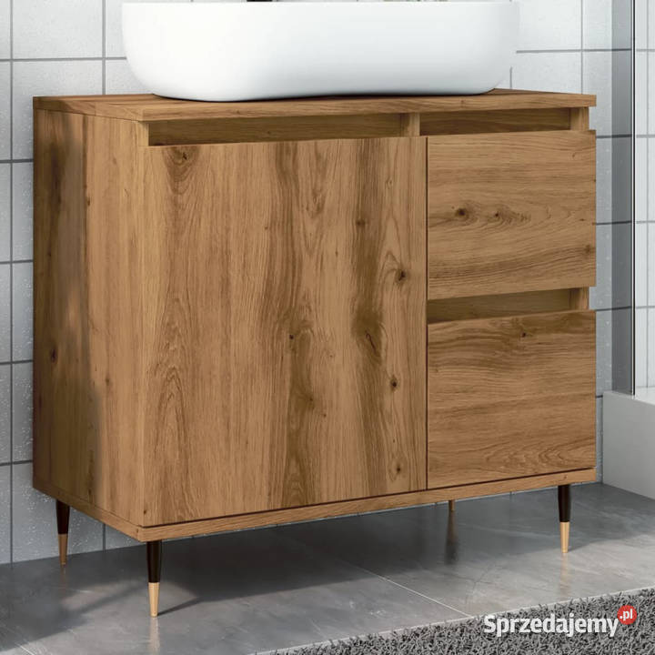 Szafka łazienkowa dąb artisan 65x33x60 WM857224 Warszawa