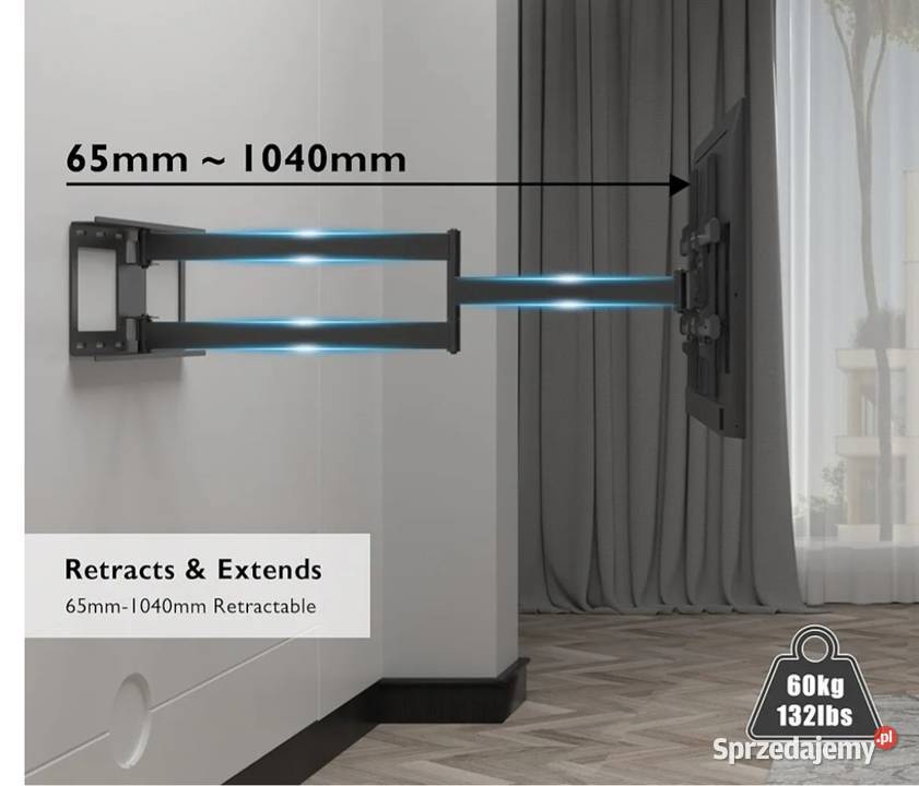 BONTEC CT139M Uchwyt Ścienny do Telewizora Stoliki, uchwyty i półki Jelenia Góra