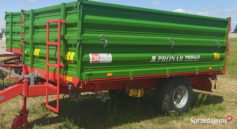 Przyczepa PRONAR 48t T6542 nowa podwjone burty Łowicz sprzedam