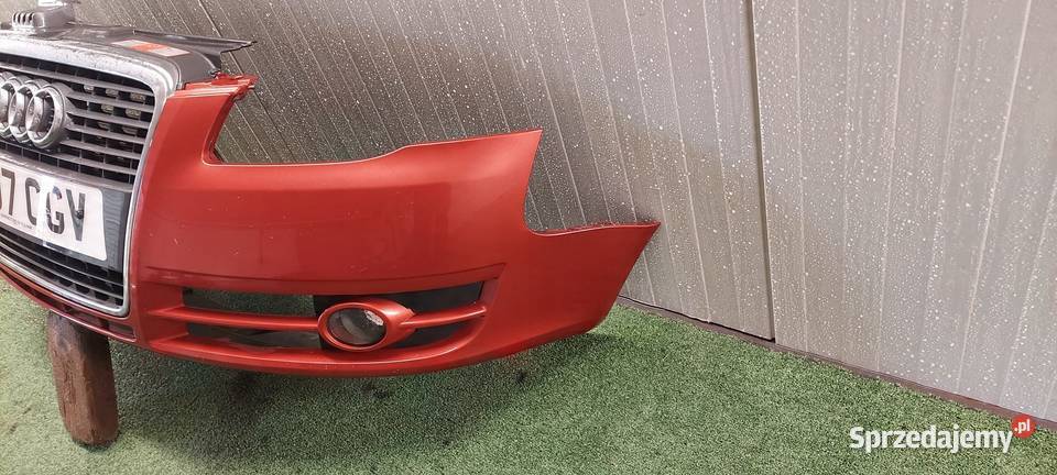 ZDERZAK PRZÓD KOMPLETNY AUDI A4 B7 LAK LZ3F osobowe Międzychód sprzedam
