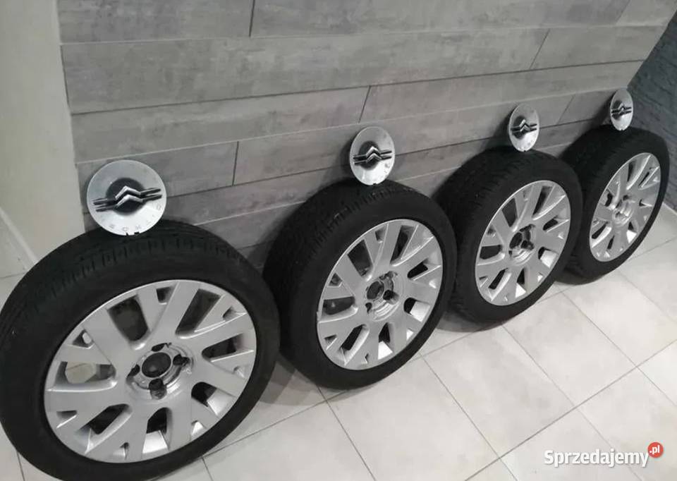 KOMPLET oryginalnych KÓŁ Alufelg r 17 Citroen C4 Ostrowiec Świętokrzyski sprzedam