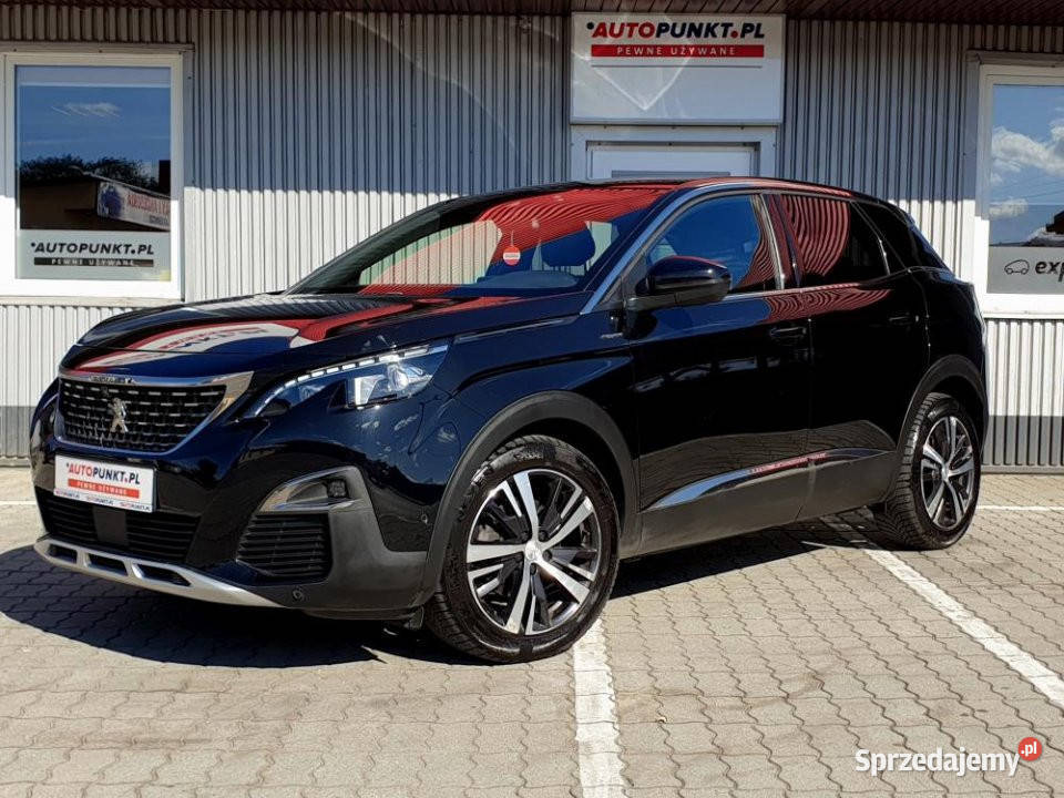 Peugeot 3008, 2020r. ! F-vat 23% ! Bezwypadkowy ! Gwarancja Przebiegu i Se…