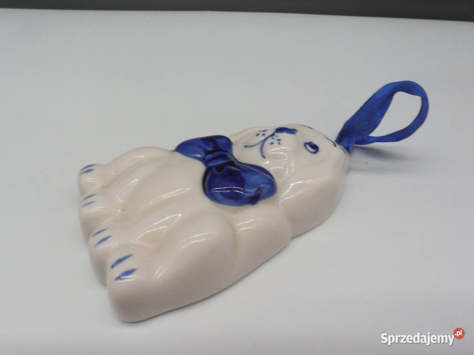 Urocza Ceramiczna Zawieszka Piesek Raszków sprzedam