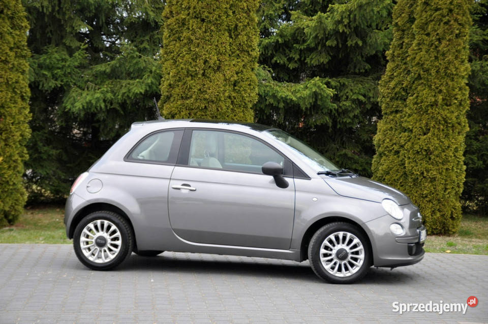 Fiat 500 12i69PanoramaKlimatyzacjaWelurChromI klimatyzacja Ostrów Mazowiecka