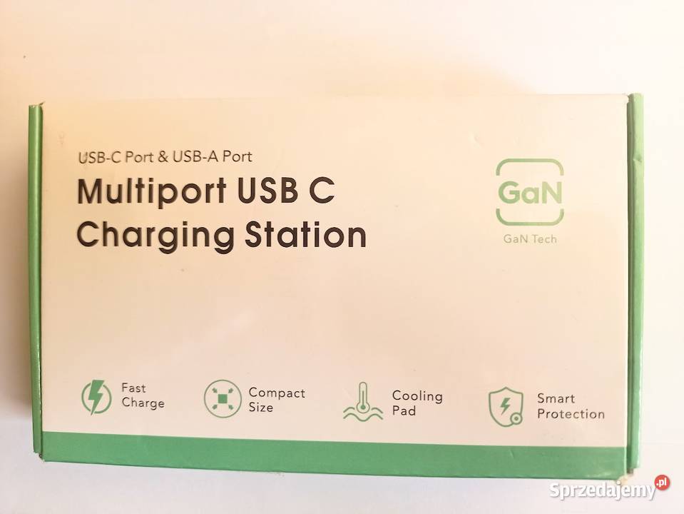 Ładowarka USB C USB A GaN TECH 100W 4 Porty