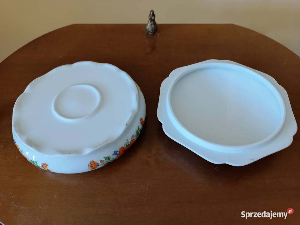 Puzdro szkatułka porcelana Francja Porcelana i szkło Budzyń sprzedam