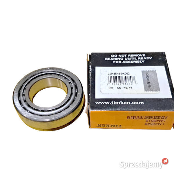 LM 4854810 Łożysko stożkowe TIMKEN Pozostałe Części i osprzęt rolniczy sprzedam