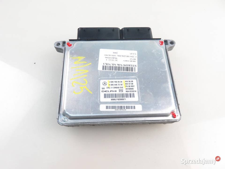 STEROWNIK MERCEDES 204 C 220 CDI 6461502534 Motoryzacja