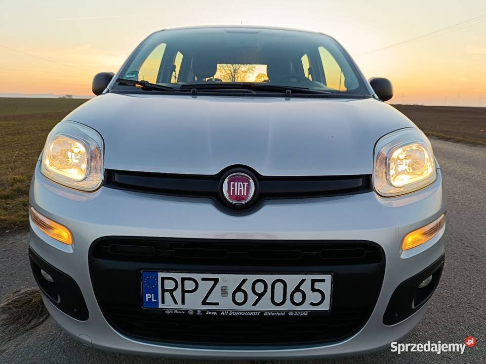 Fiat Panda III 12 69 2016 z Niemiec srebrny Przeworsk sprzedam
