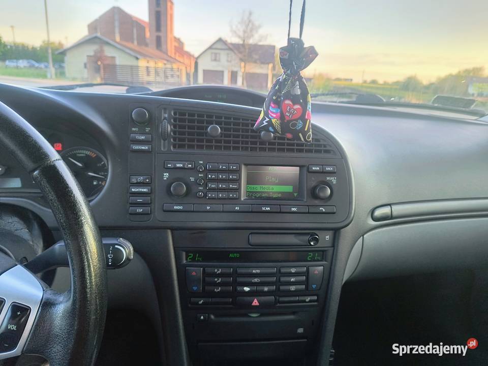 Saab 93 Aero 20T 210 Manual 6 bieg 2003 Rok produkcji 2003 Pajęczno sprzedam