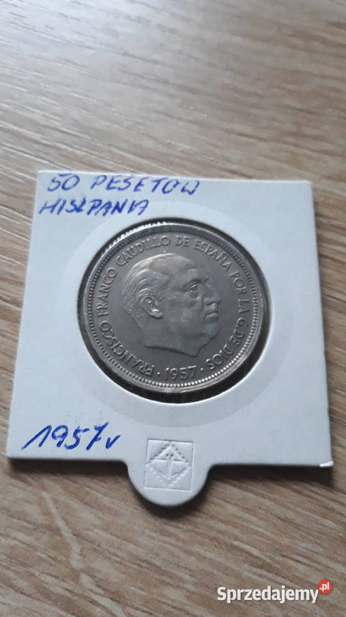 50 Peset Hiszpania 1957 r Konin