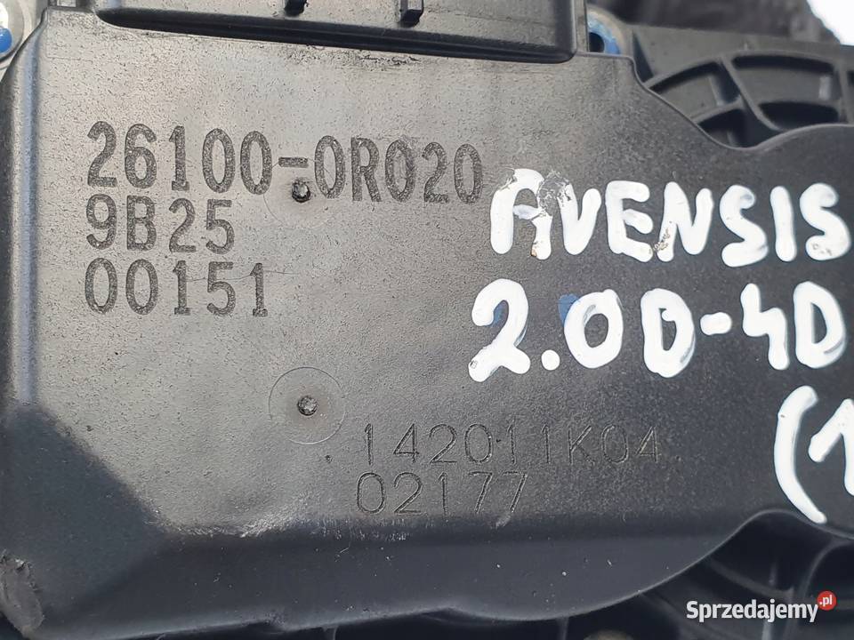 PRZEPUSTNICA Toyota Avensis T27 20 D4D oryginał lubelskie Chełm