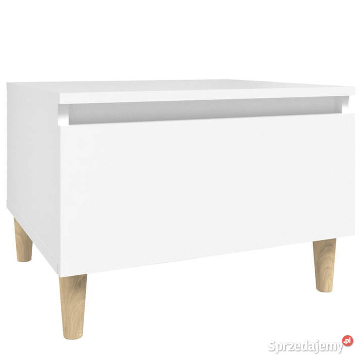 Stoliki boczne 2 białe 50x46x35 WM819501 Warszawa