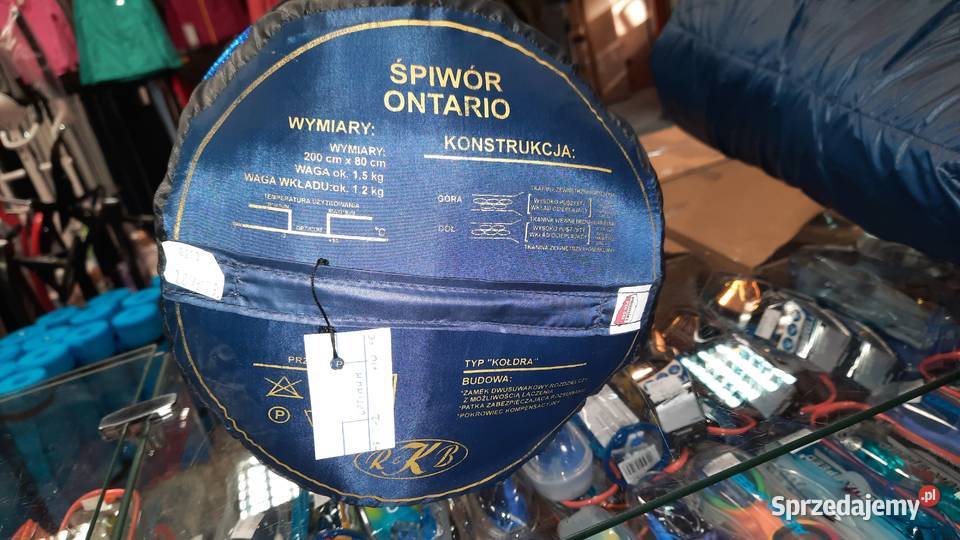 Śpiwór ONTARIO kołdra Produkt Polski Dębica
